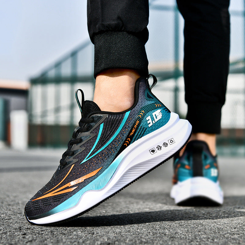 Sports shoes soft soled running shoes anti slip and wear-resistant shoes for men