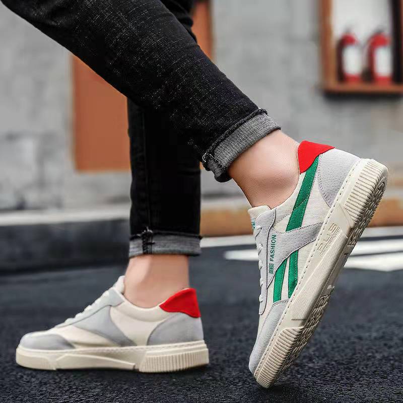 Sports shoes for men trendy and versatile casual board shoes outdoor canvas men's shoes