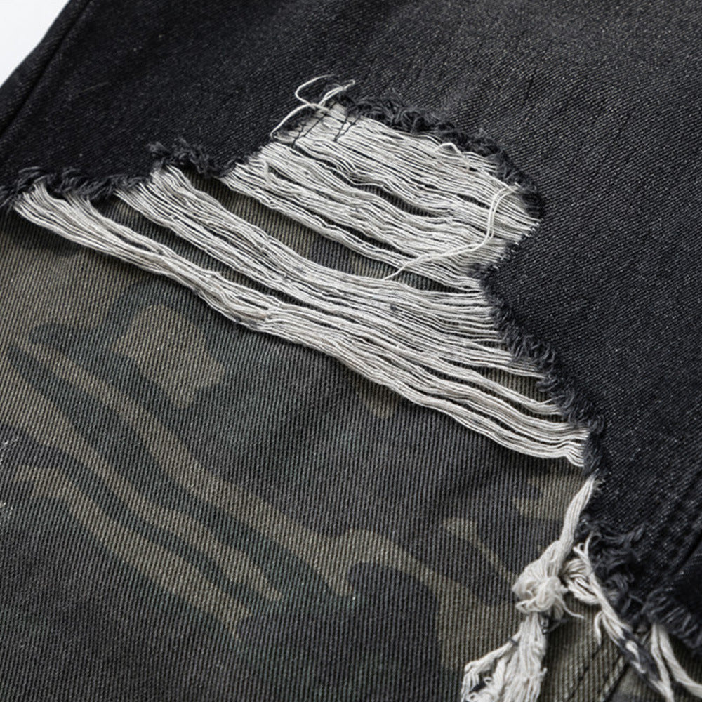 Fake two pairs of jeans