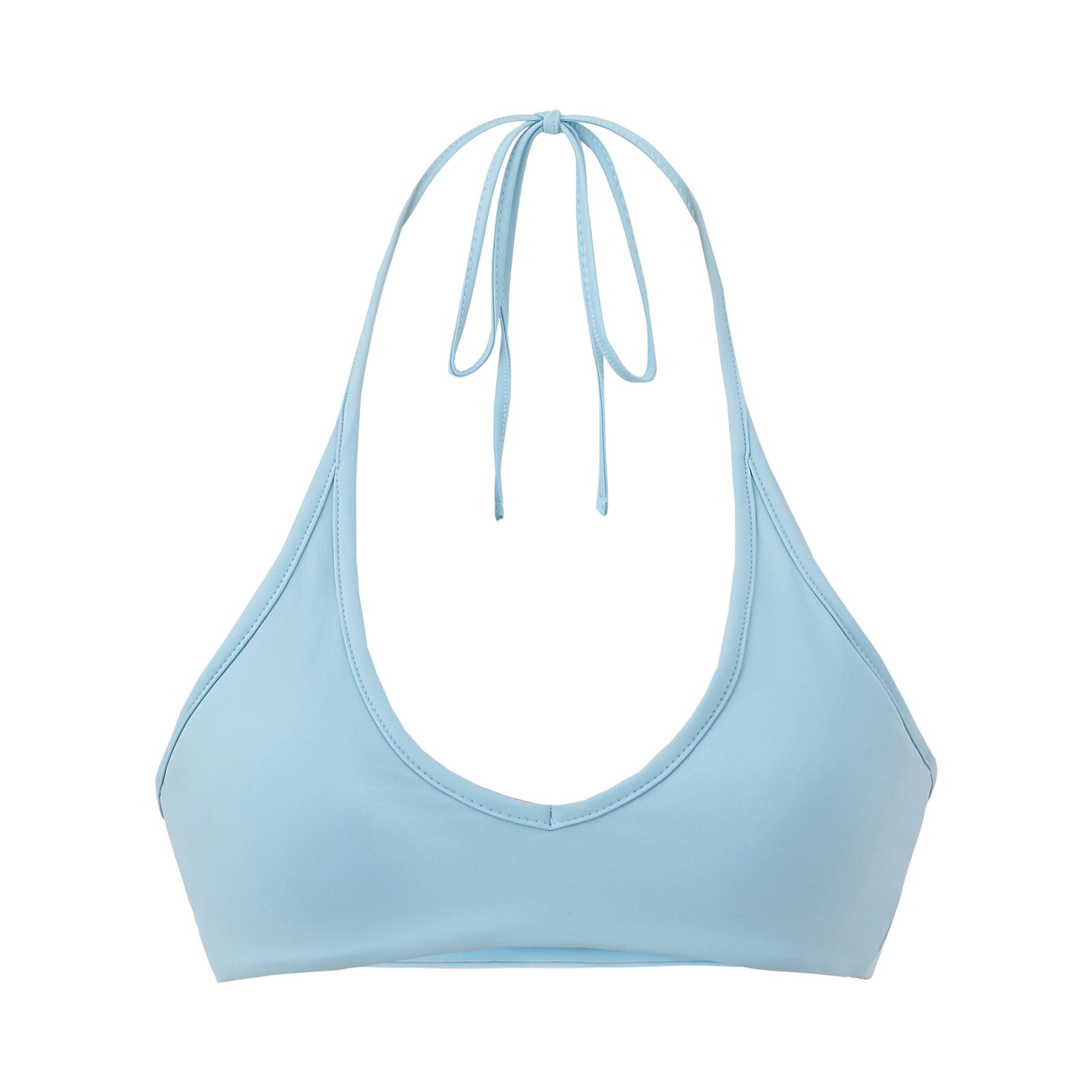 Strap neck bikini vest