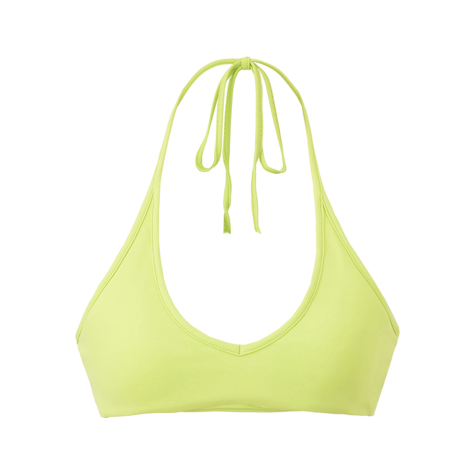 Strap neck bikini vest
