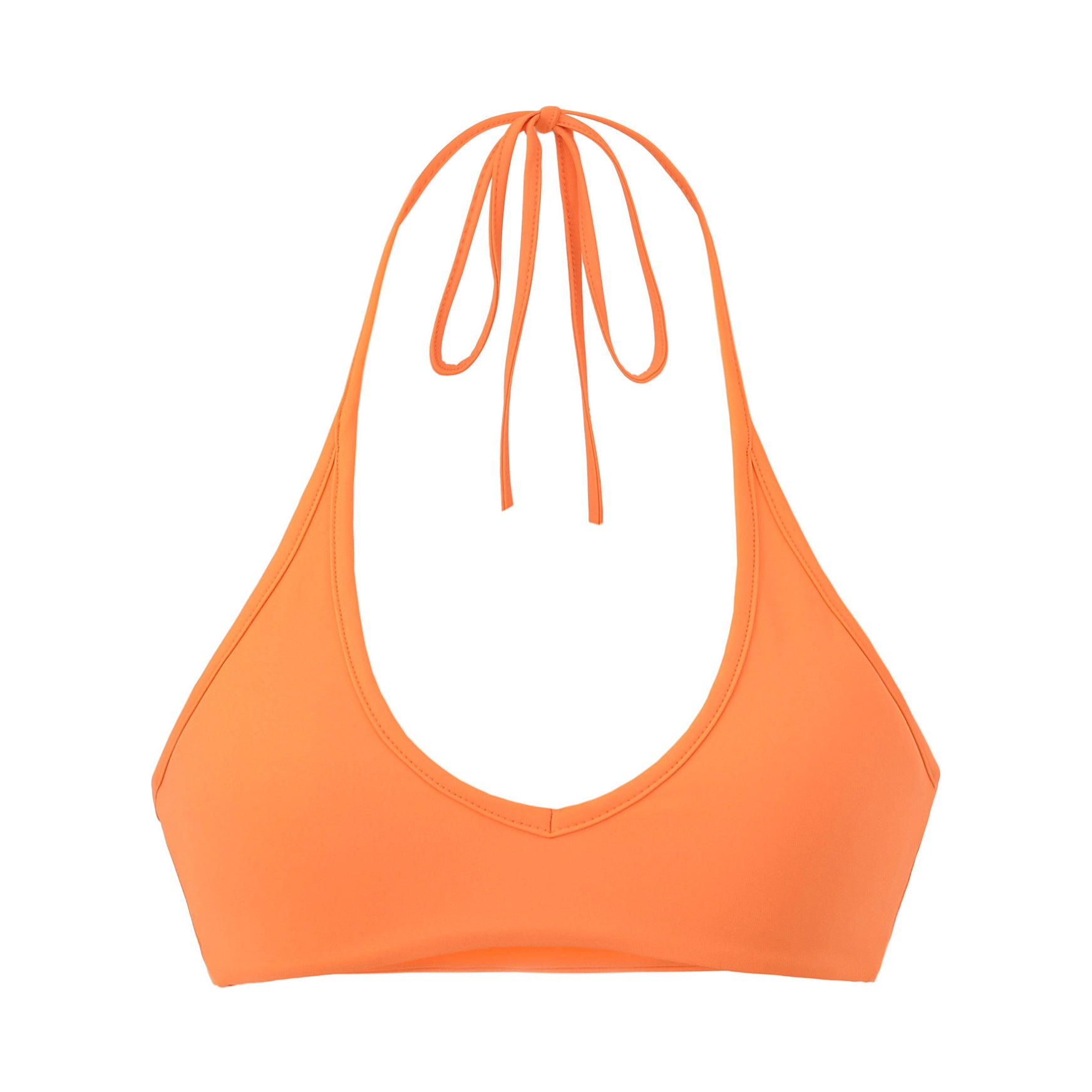 Strap neck bikini vest
