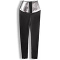 European and American breasted abdominal compression sweatpants, cropped pants, waist cinching yoga pants