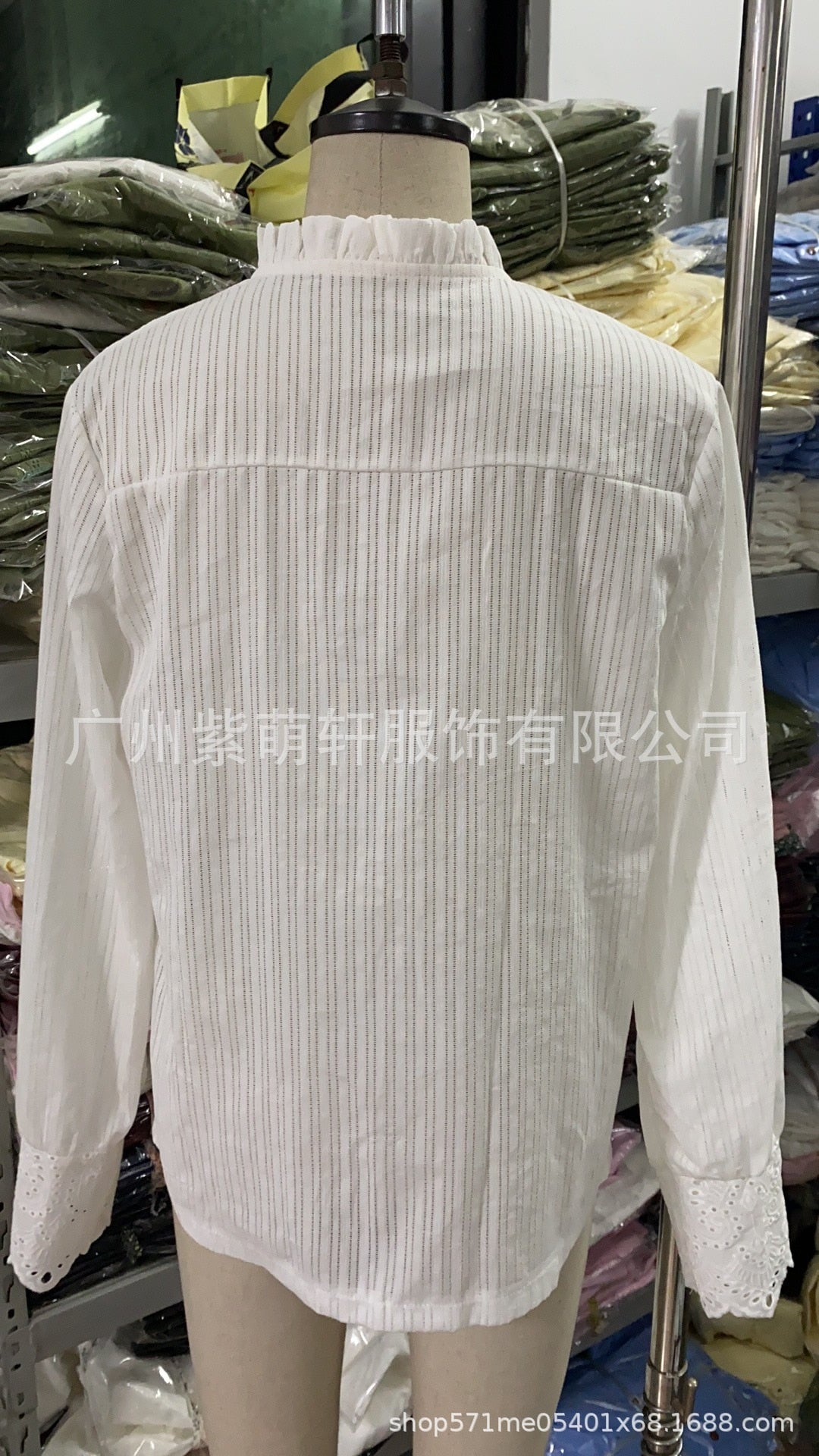 Loose pure cotton women blouses autumn new lace women shirt tops fashion casual round neck long sleeve women blouses
