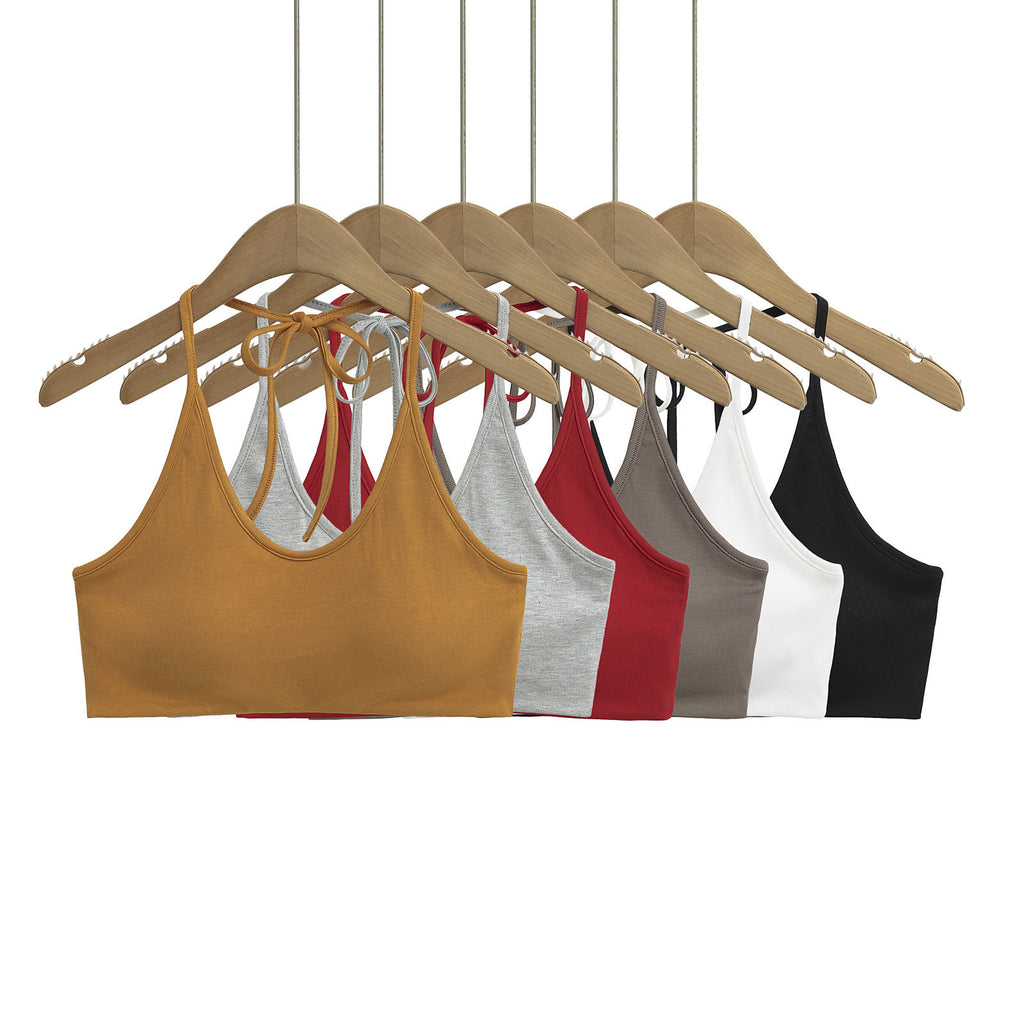 Hanging rope short neck strap for women