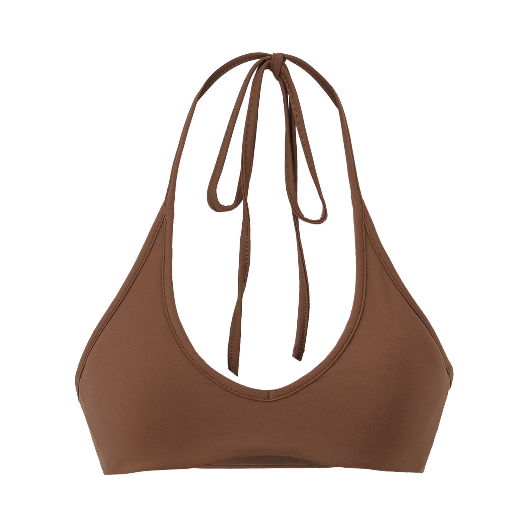 Strap neck bikini vest