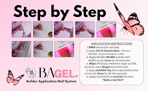 #BA-07 Pixie White Shimmer - BA.GEL® Builder Gel System