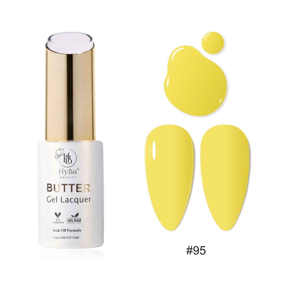 BUTTER Gel Polish SERIES Collection 10 (Colors #091-#100) - Free Top & Base