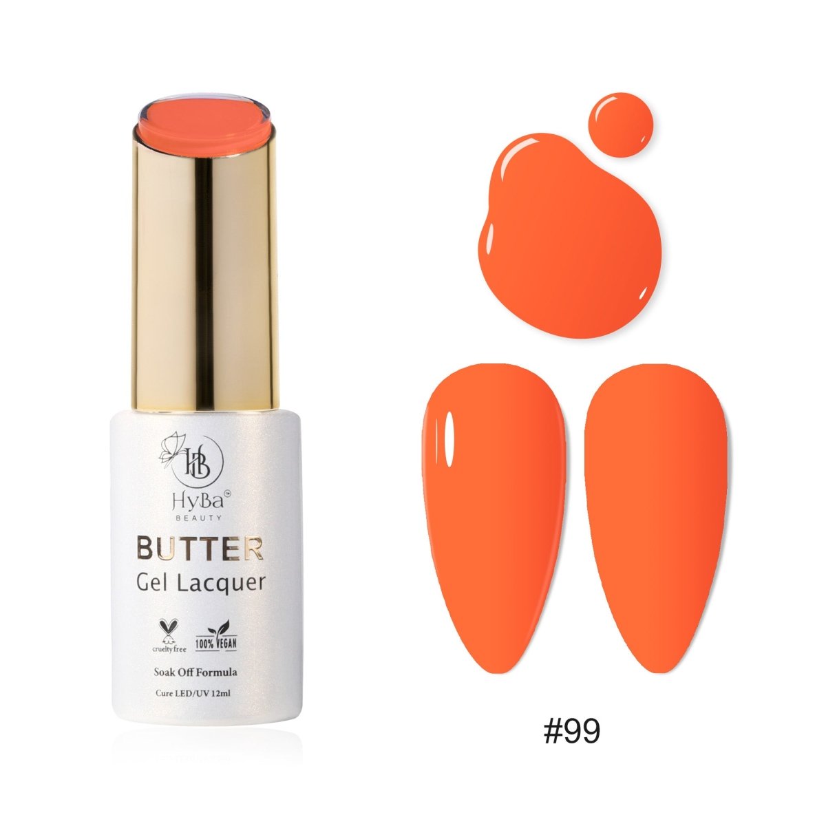BUTTER Gel Polish SERIES Collection 10 (Colors #091-#100) - Free Top & Base