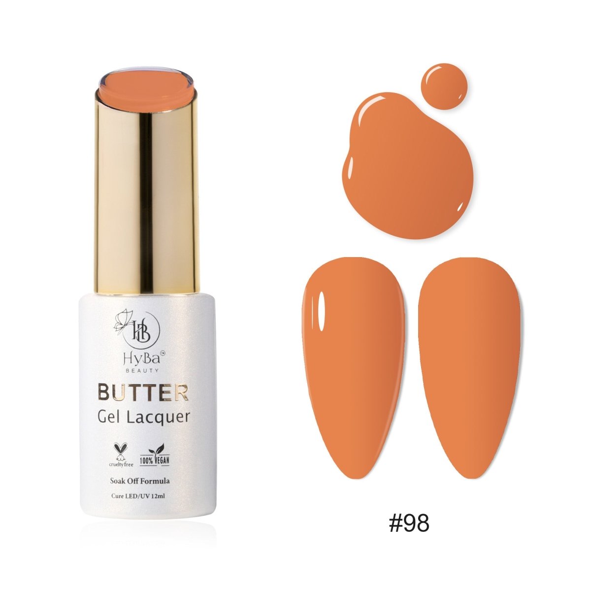BUTTER Gel Polish SERIES Collection 10 (Colors #091-#100) - Free Top & Base