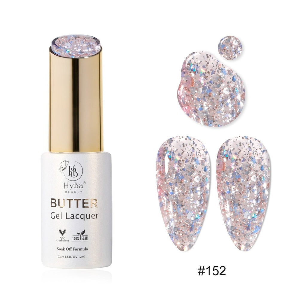 BUTTER Gel Polish - SERIES Collection 16 (Colors #151-#160) - Free Top & Base