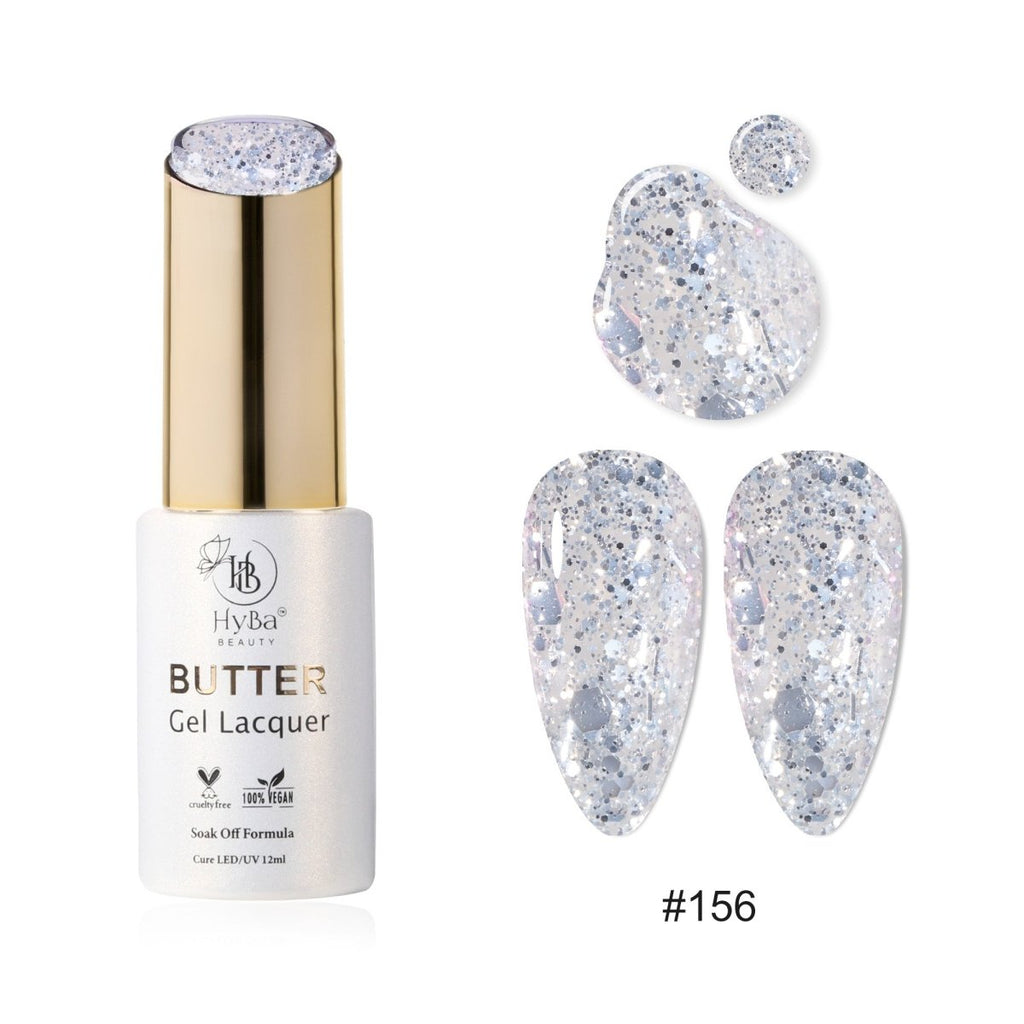 BUTTER Gel Polish - SERIES Collection 16 (Colors #151-#160) - Free Top & Base