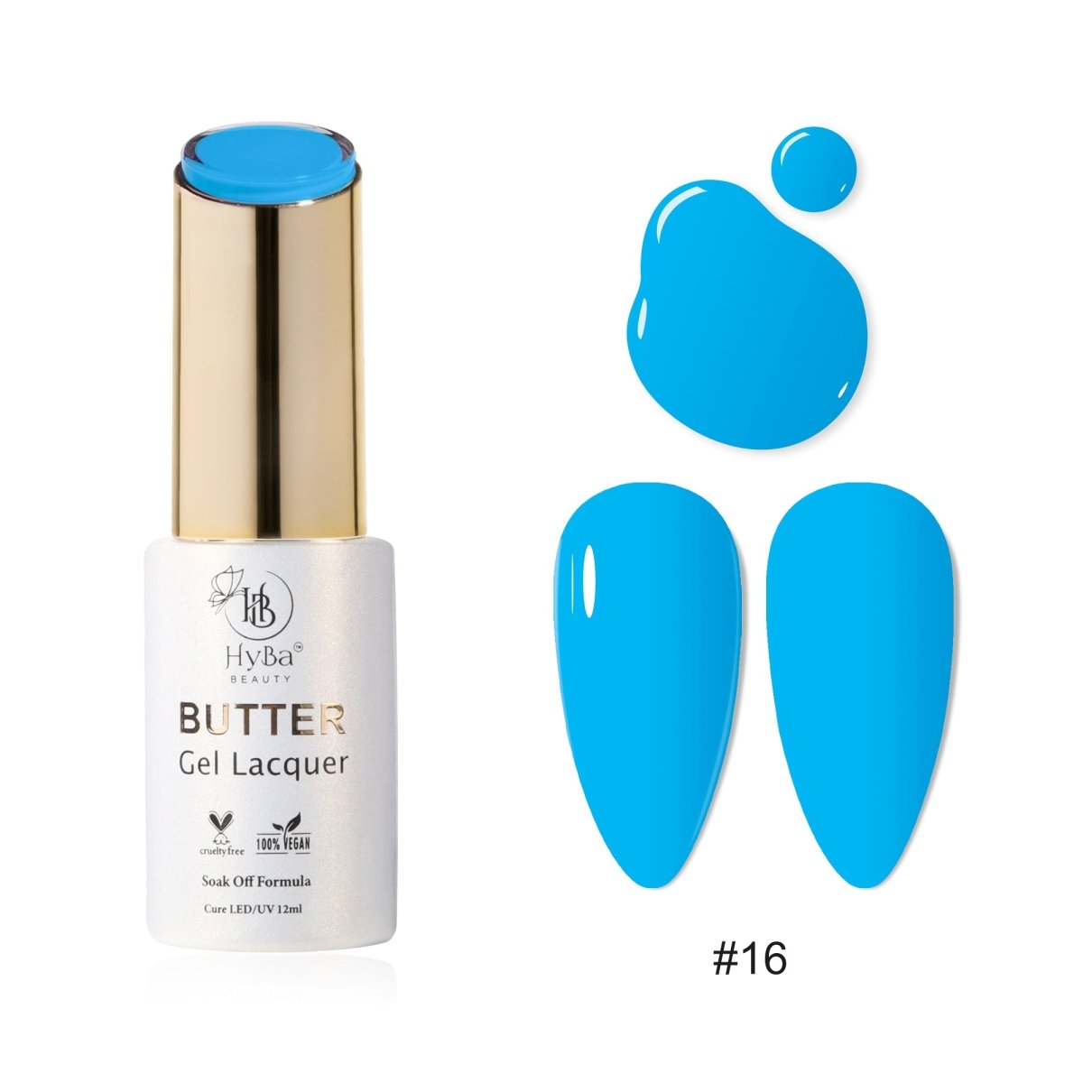 BUTTER Gel Polish SERIES Collection 2 (Colors #011-#020) - Free Top & Base