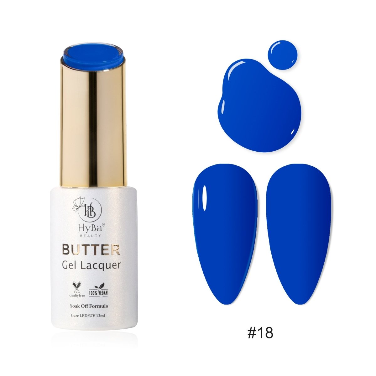 BUTTER Gel Polish SERIES Collection 2 (Colors #011-#020) - Free Top & Base