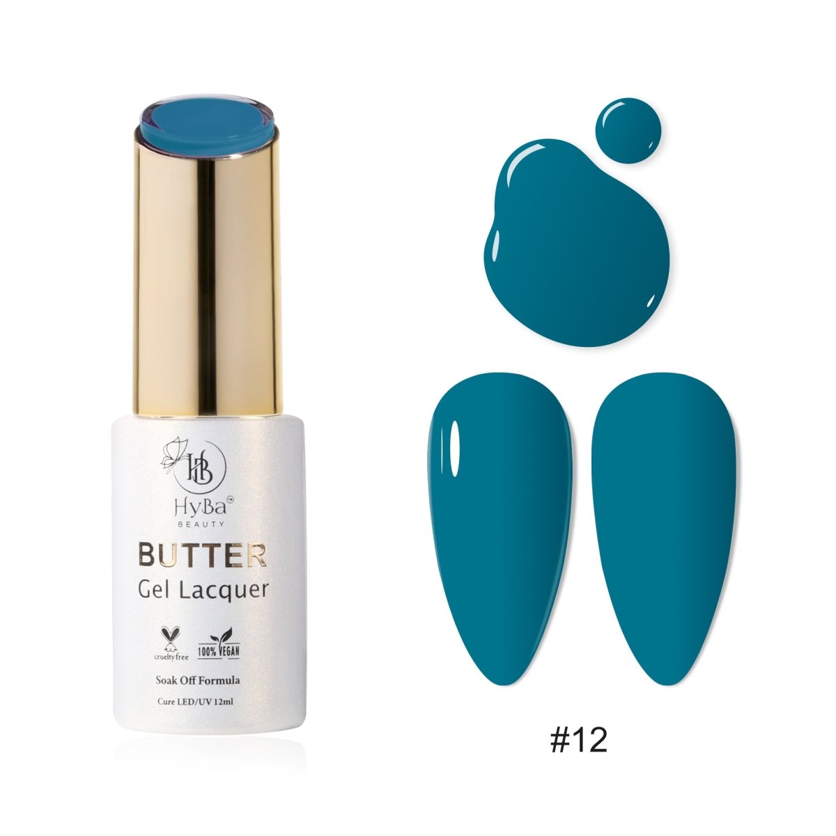 BUTTER Gel Polish SERIES Collection 2 (Colors #011-#020) - Free Top & Base