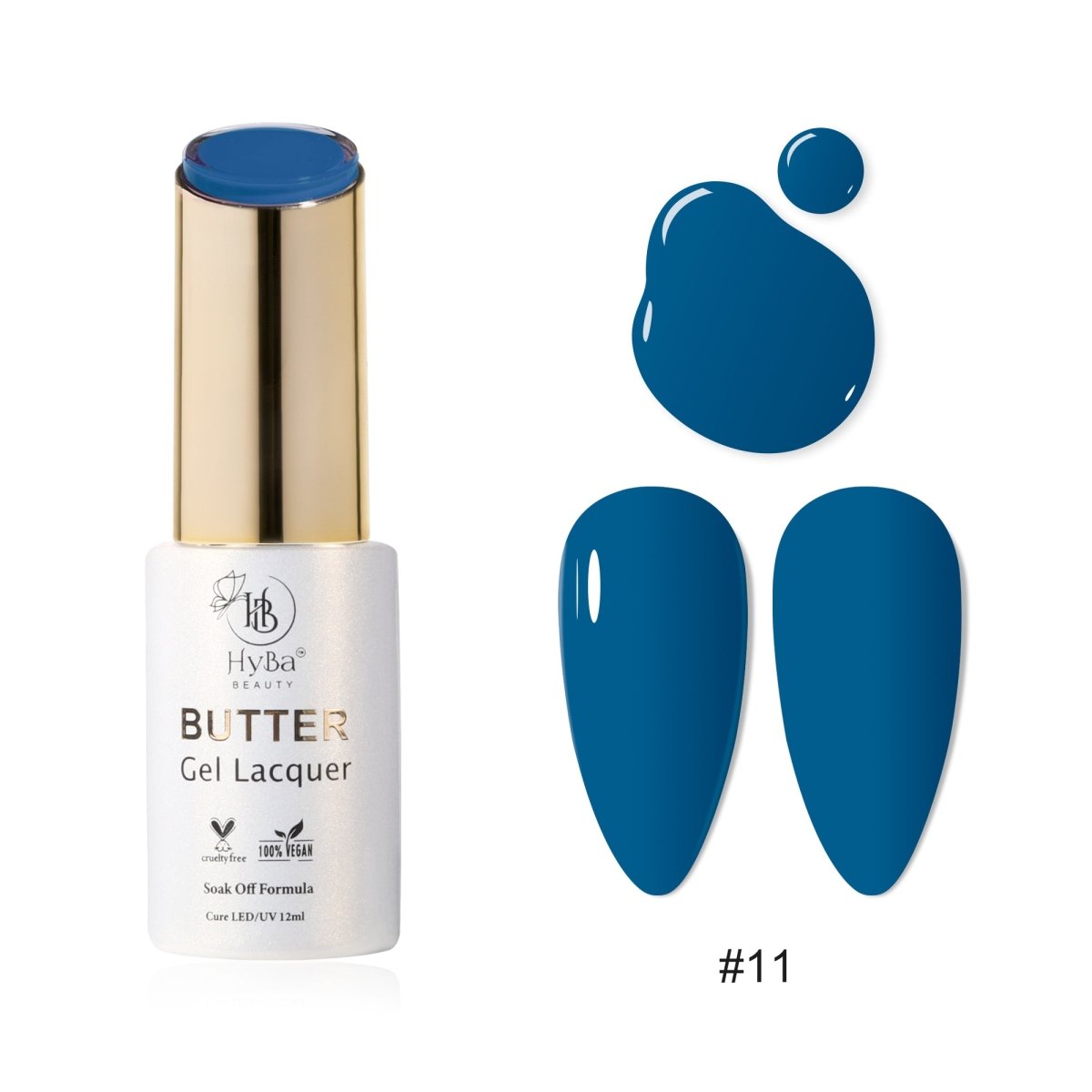 BUTTER Gel Polish SERIES Collection 2 (Colors #011-#020) - Free Top & Base