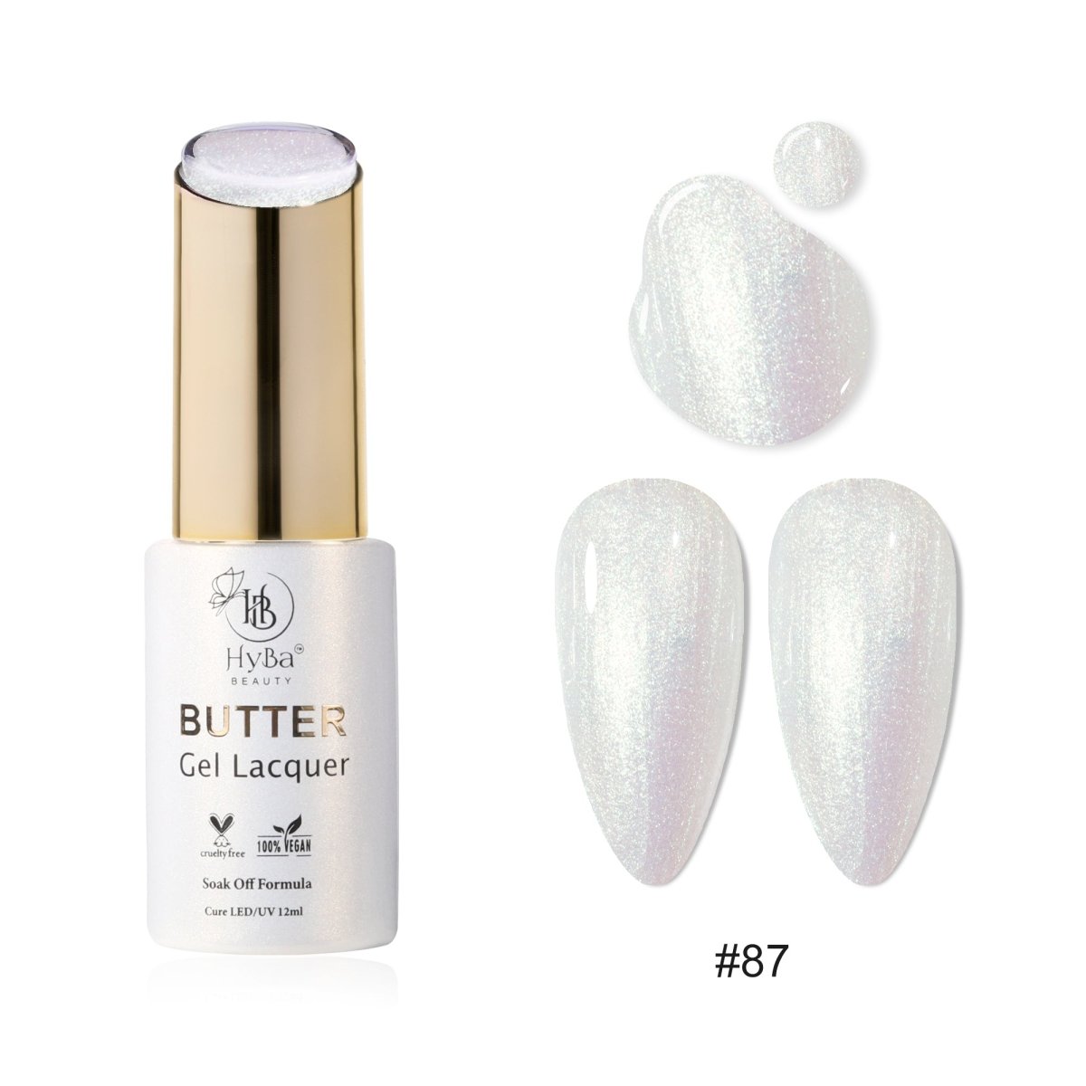 BUTTER Gel Polish SERIES Collection 9  (Colors #081-#090) - Free Top & Base