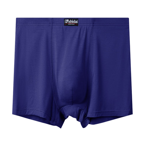 Breathable Plus-Size High-Waist Mens Boxer Briefs