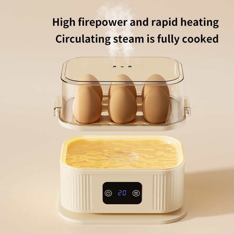 Multi-functional Egg Cooker For Student Dormscompact Size
